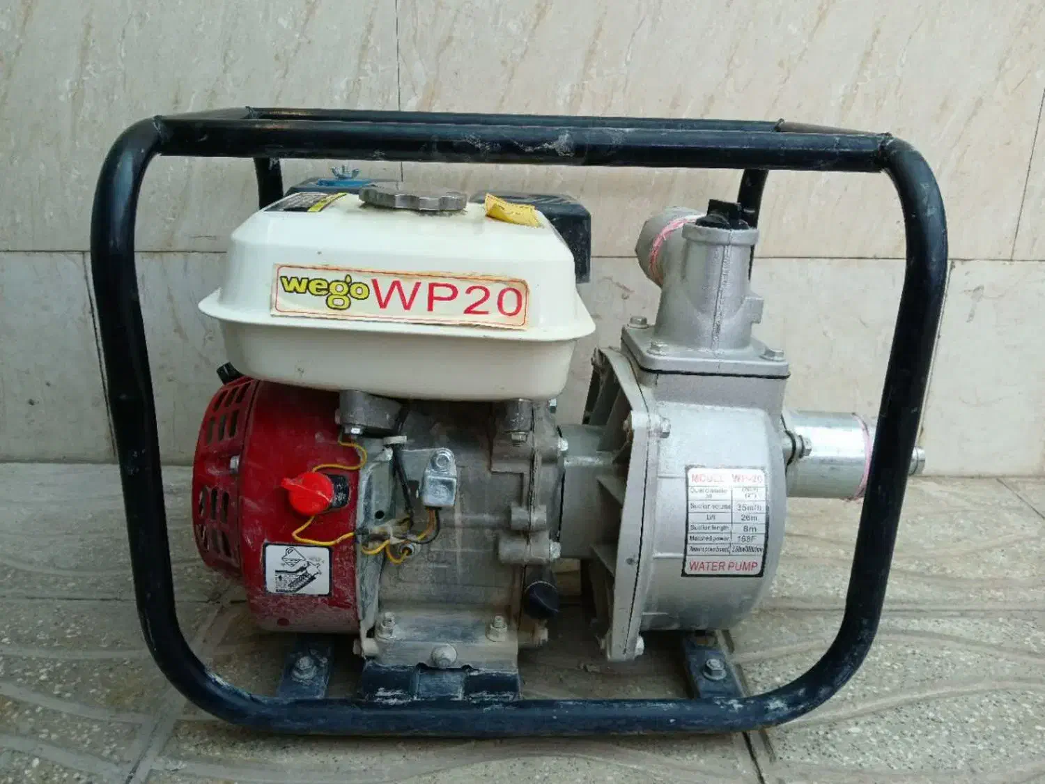 پمپ آب بنزینی|مصالح و تجهیزات ساختمان|طبس, |دیوار