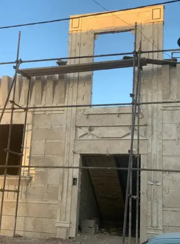 اجرای نما رومی|خدمات پیشه و مهارت|بافق, |دیوار