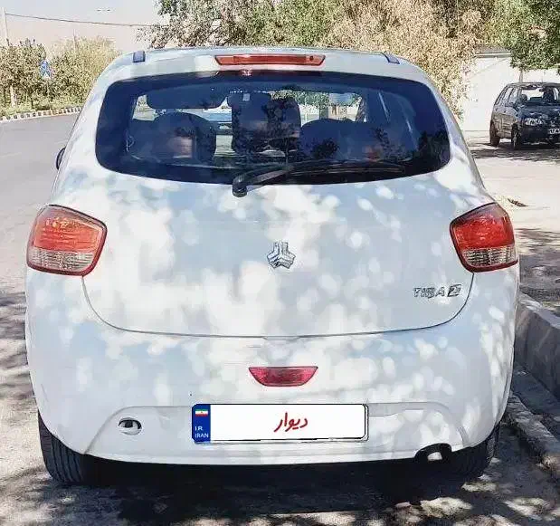 تیبا 2 بیمه فول|خودرو سواری و وانت|شیراز, دباغ خانه|دیوار