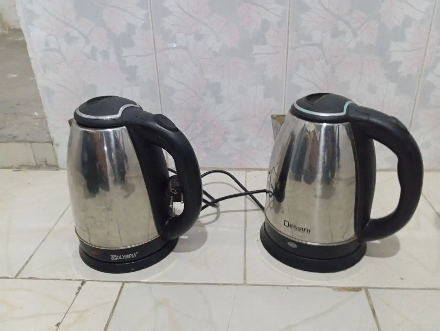 شیرجوش مسی و کتری استیل معاوضه مفت|قوری، کتری، قهوه‌ساز دستی|مشهد, کوشش|دیوار