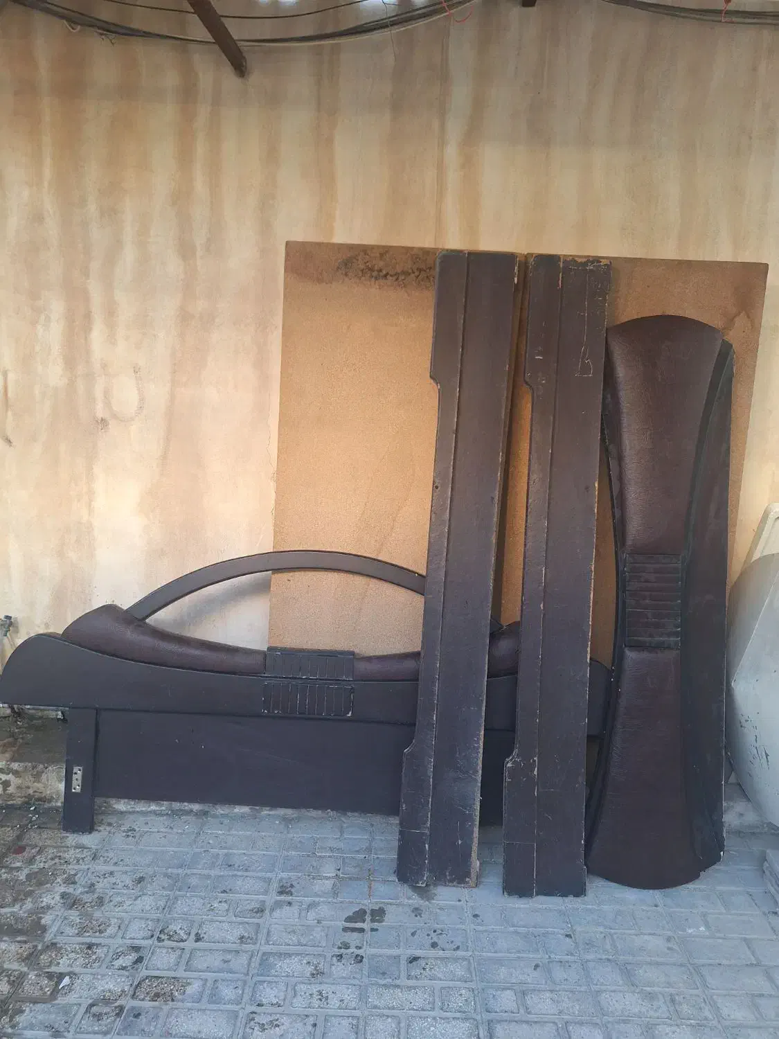 تخت خواب دو نفره|تخت و سرویس خواب|بوشهر, |دیوار