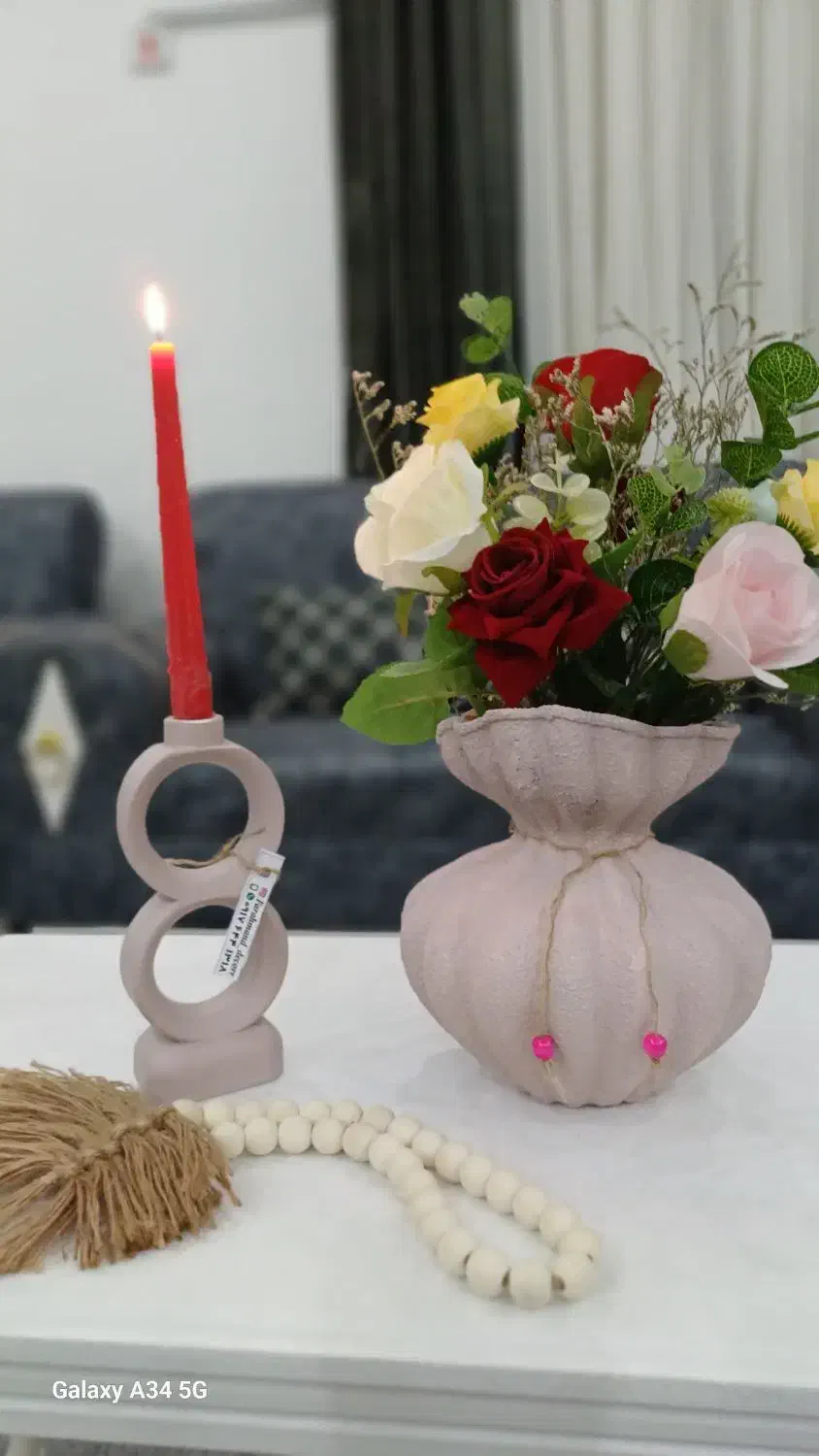 گلدان پرنسسی زیبا|صنایع دستی و سایر لوازم تزئینی|جم, |دیوار