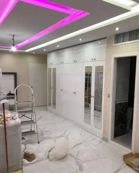 دکوراسیون داخلی صفرتا صد کناف ام دی اف نقاشی|خدمات پیشه و مهارت|اصفهان, خانه اصفهان|دیوار