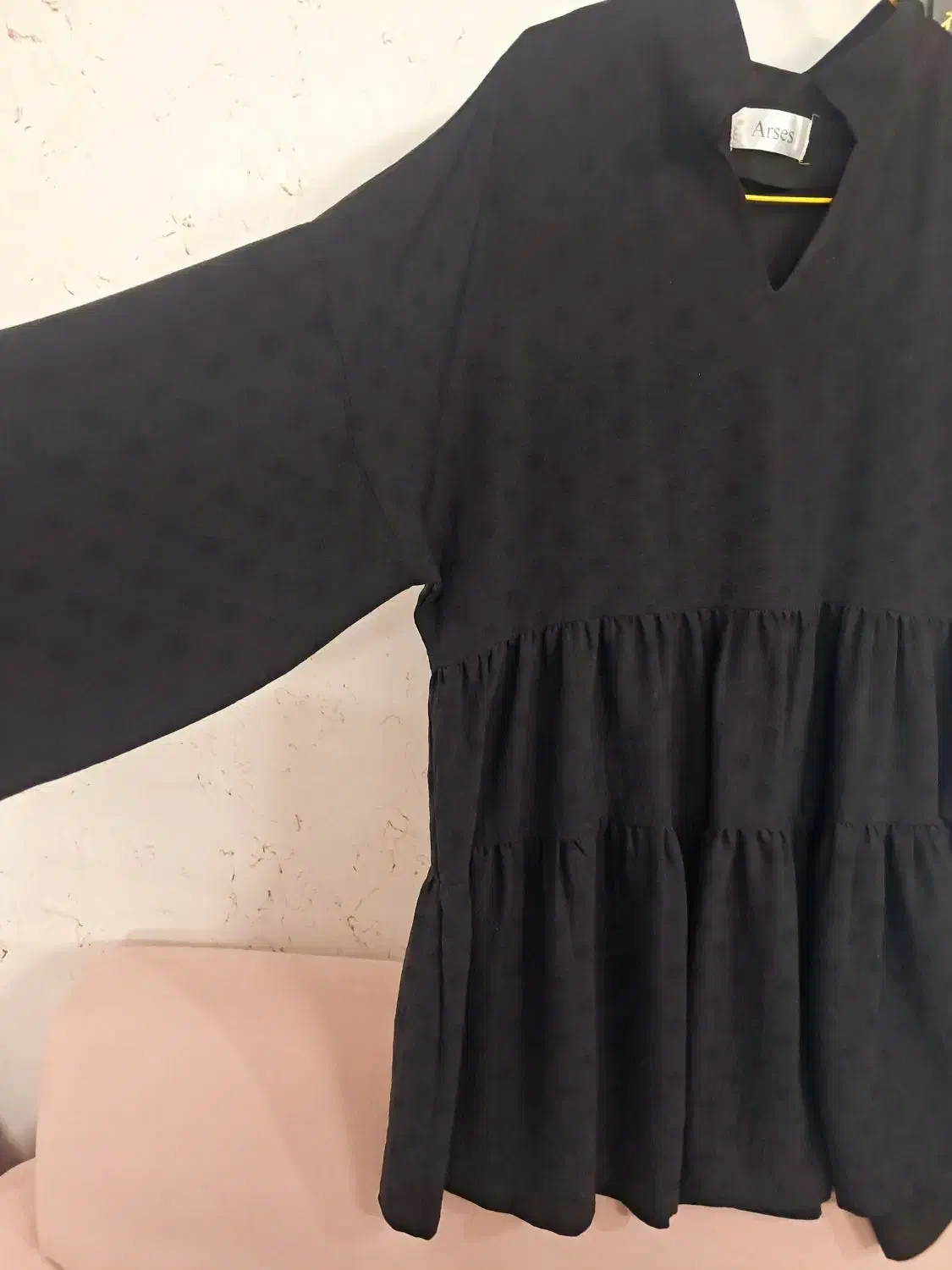مانتو عروسکی مشکی پارچه درجه یک|لباس|شاهین‌شهر, عطار|دیوار