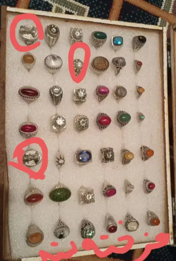 گالری مهدی  خرید نقره سالم شکسته تسبیح سندلوس|جواهرات|نورآباد, |دیوار