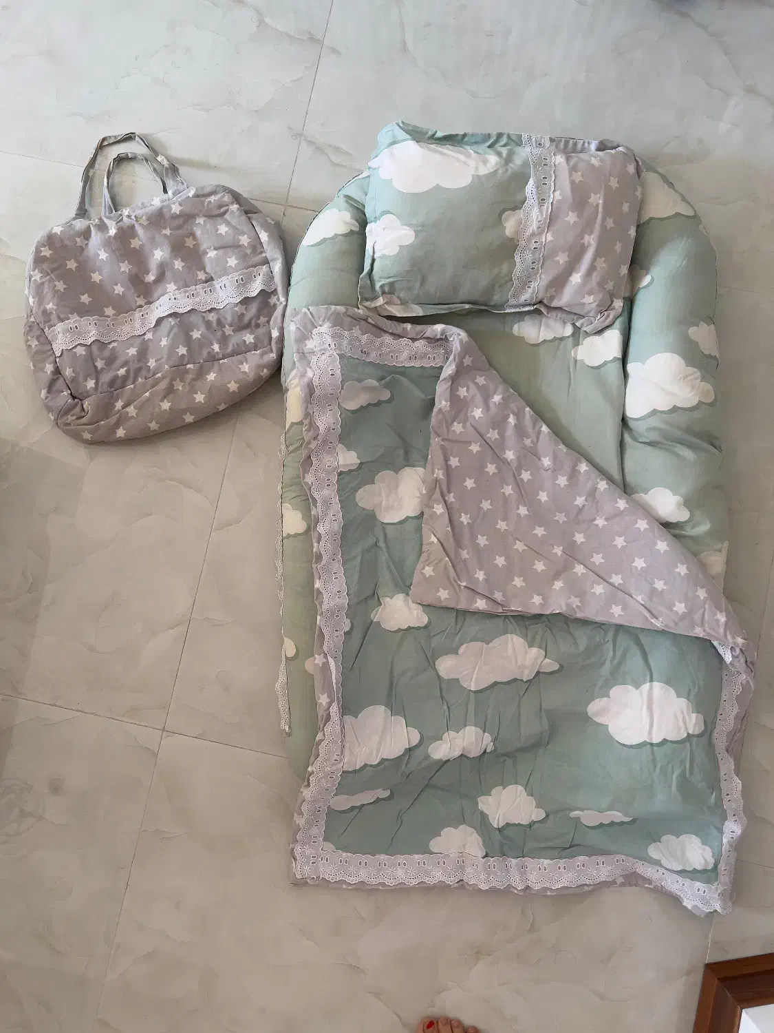 تشک کاردار ۴ تیکه بچه|تخت و سرویس خواب|ساری, |دیوار