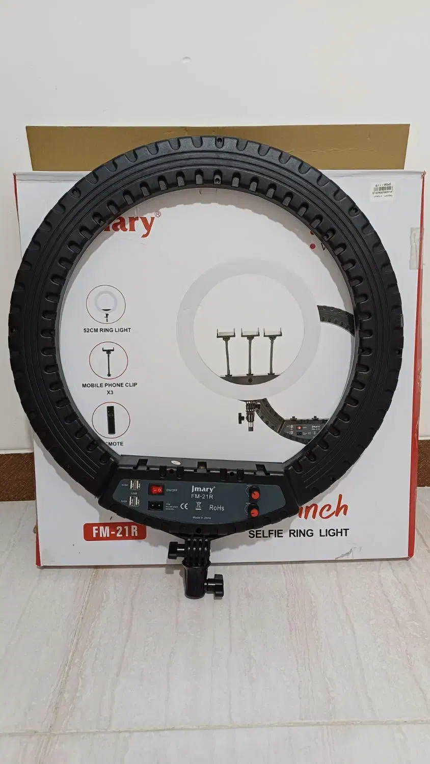 رینگ لایت و پایه|دوربین عکاسی و فیلم‌برداری|کرمان, |دیوار