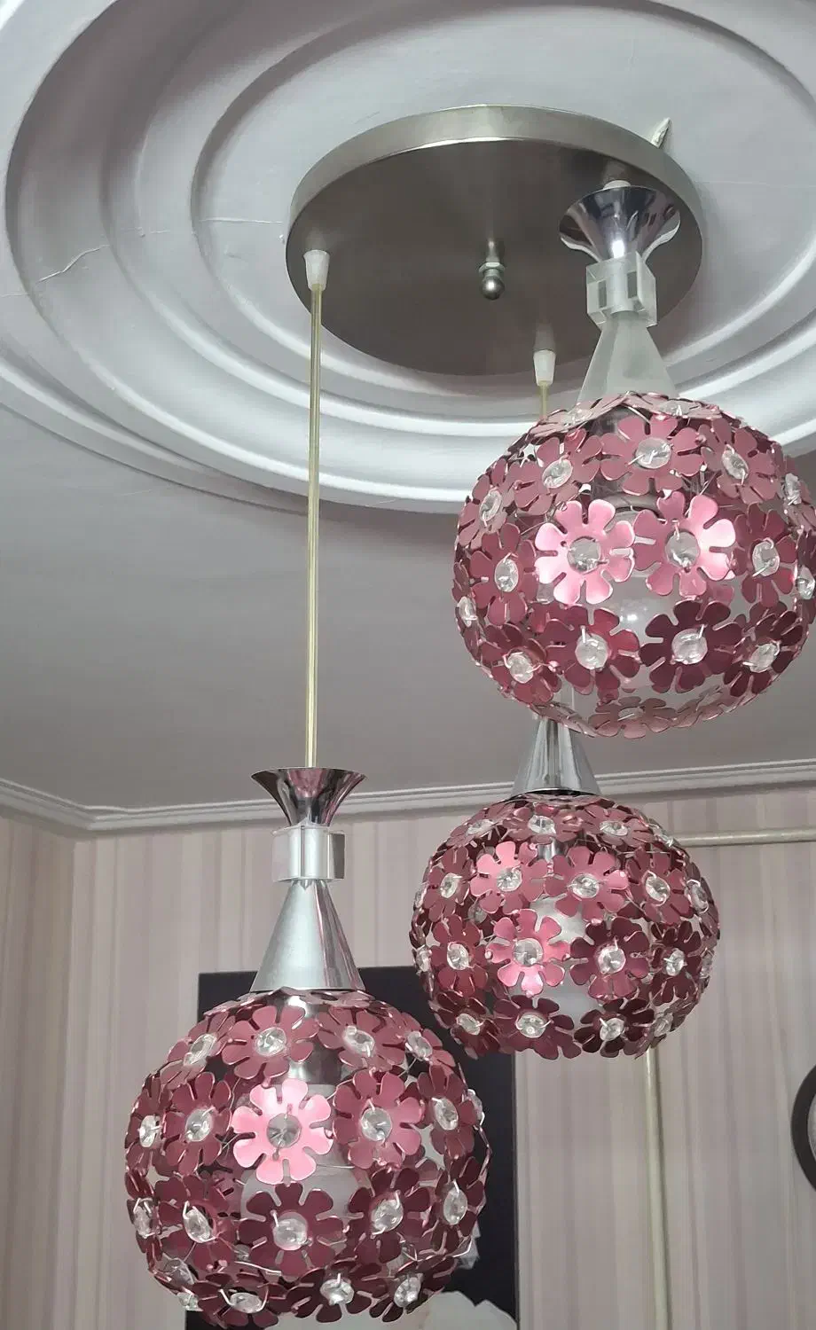 لوستر|لوستر و چراغ آویز|قزوین, |دیوار