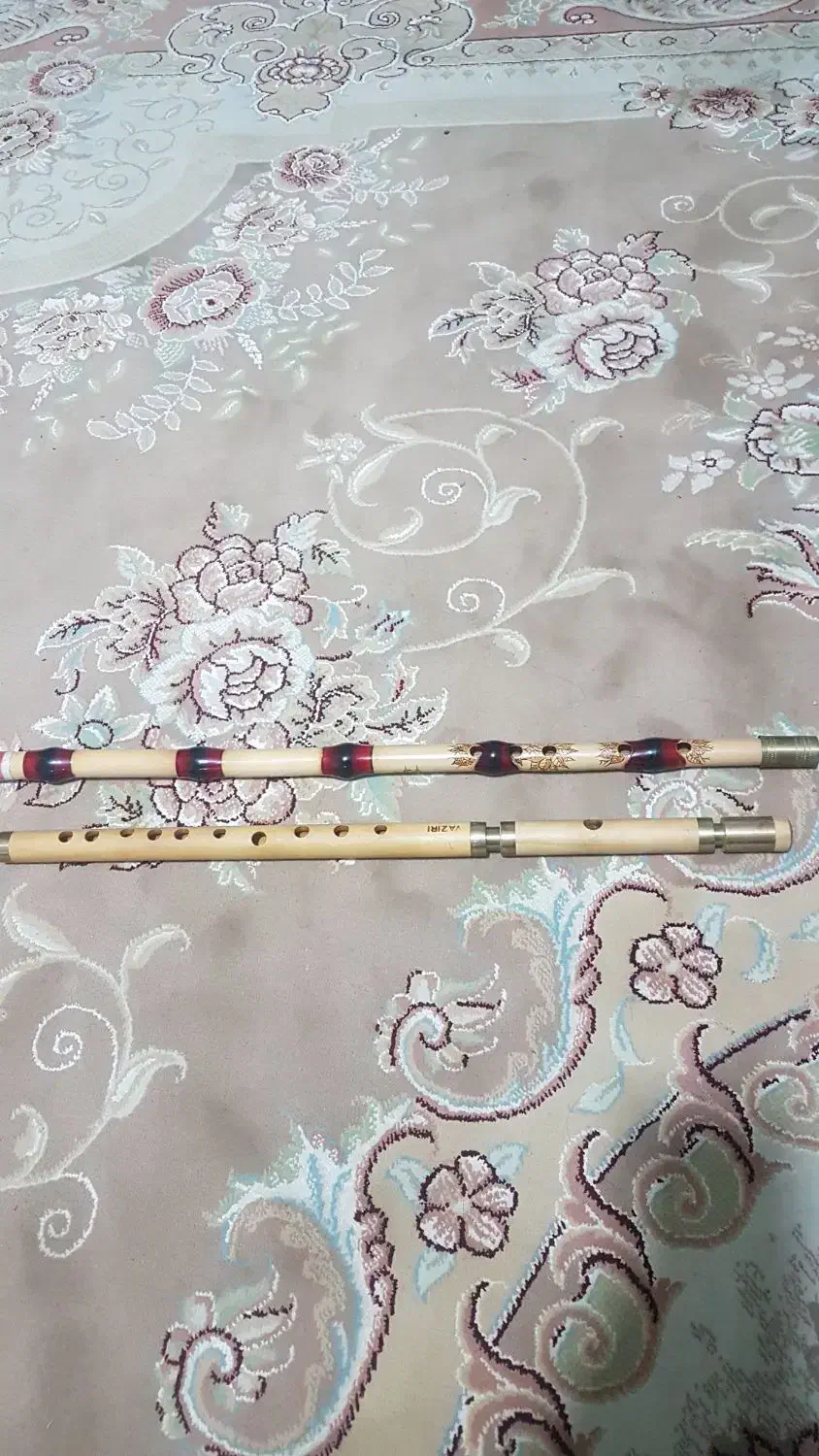 فلوت عربی و نی هفت بند|سازهای بادی|جاجرود, |دیوار