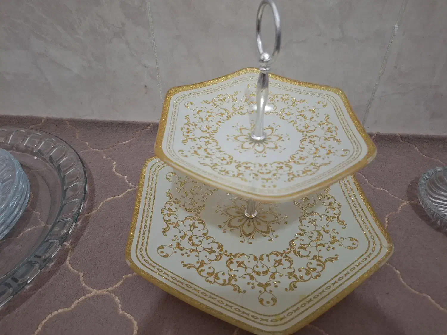 بلورجات|ظروف سرو و پذیرایی|خرامه, |دیوار