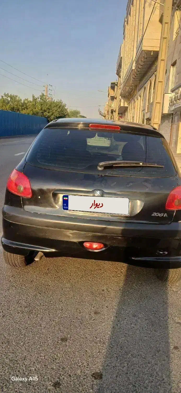فروش ۲۰۶ مدل ۸۲ اتومات|خودرو سواری و وانت|تهران, زیبادشت|دیوار