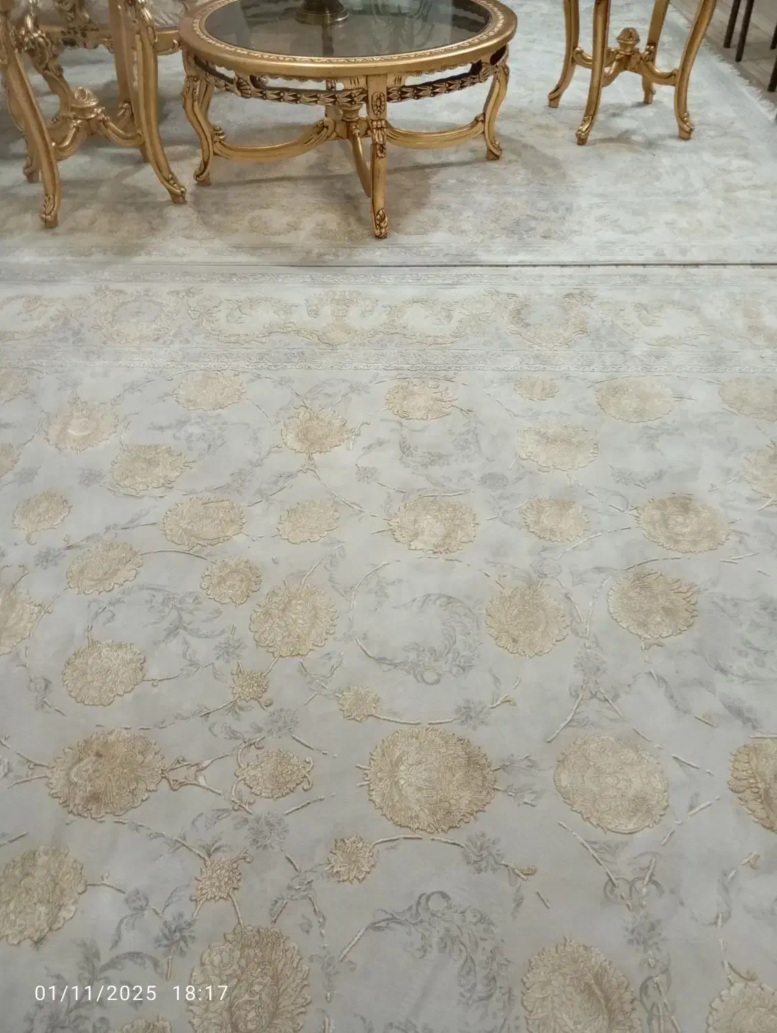 یک جفت فرش ۱۲۰۰ شانه ۱۹هردانه چک صیادی یا طلا|فرش|مشهد, انصار|دیوار