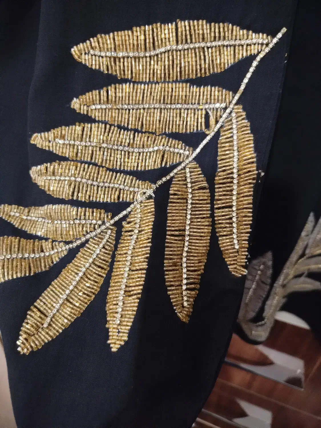 مانتو مجلسی در حد نو فول ملیله خیلی زیبا|لباس|جوانرود, |دیوار