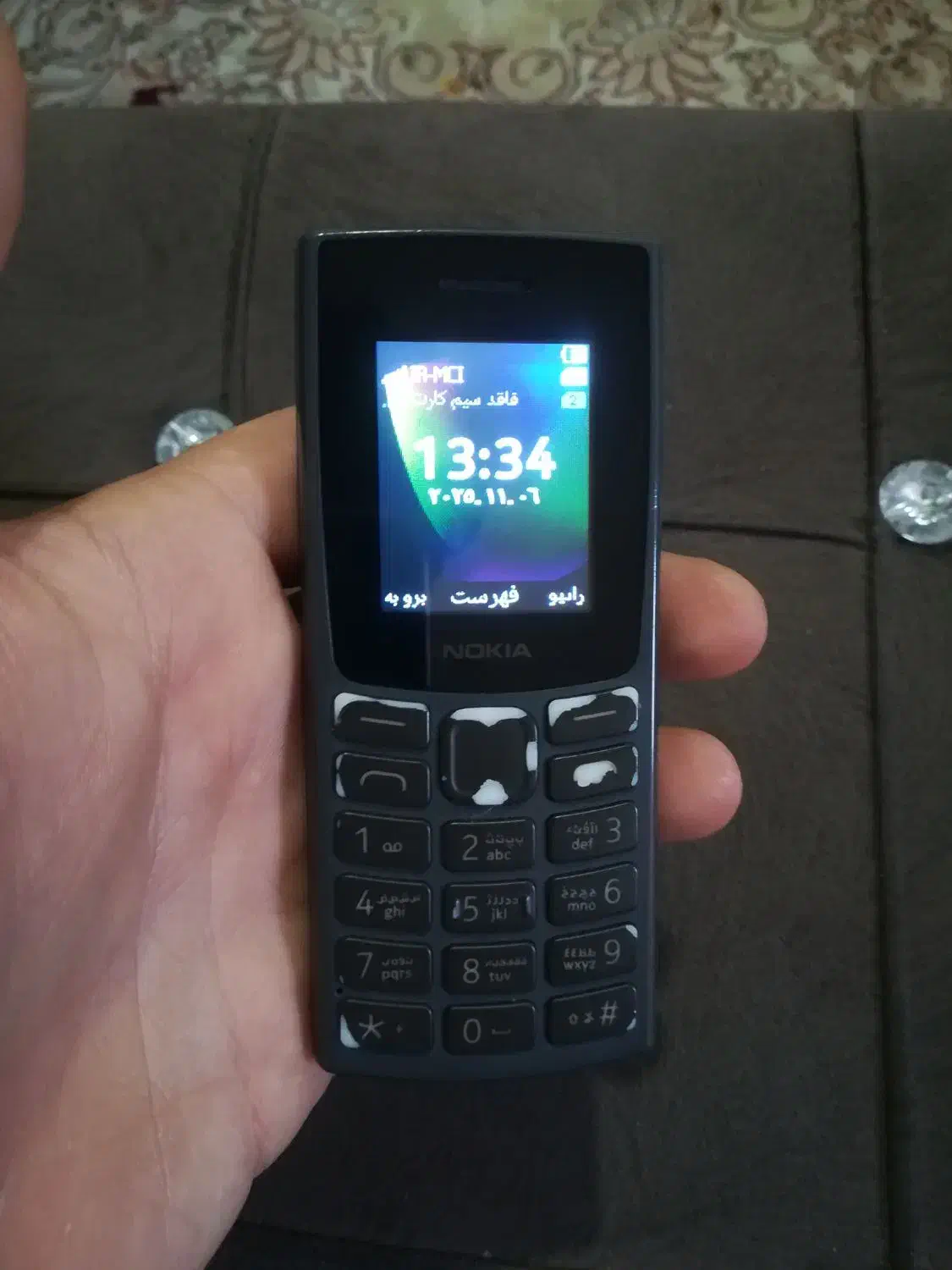 گوشی نوکیا 106 اصلی|موبایل|پرند, فاز ۶|دیوار