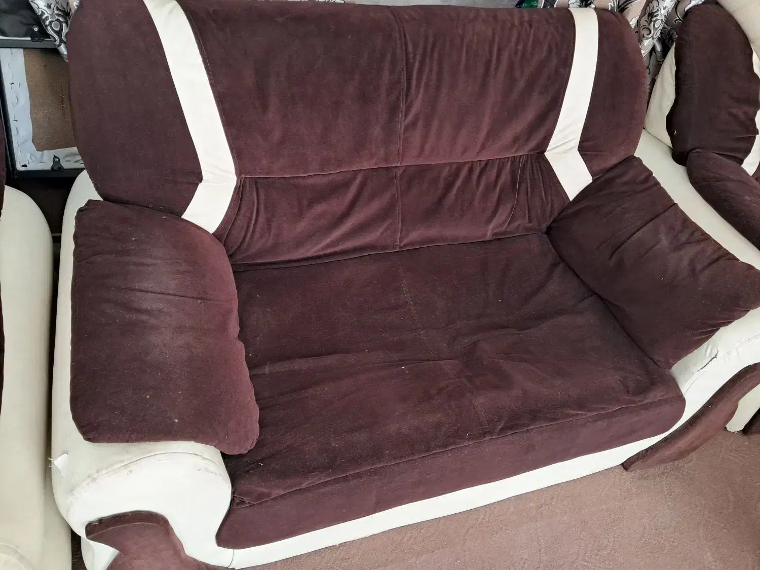 فروش مبل ۷نفره راحتی|مبلمان خانگی و میز عسلی|زید آباد, |دیوار