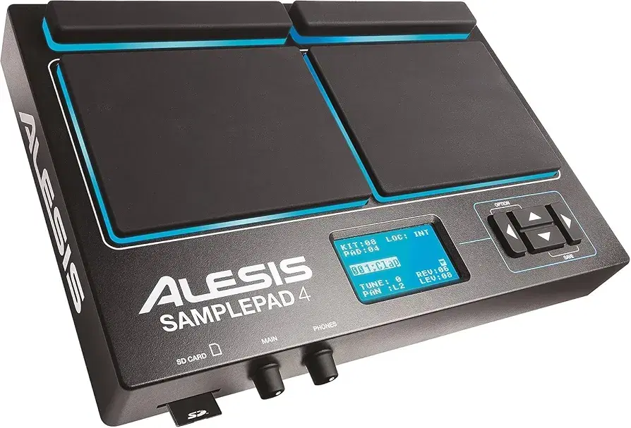 پد درام و پرکاشن الکترونیکی Alesis SamplePad 4|درام و پرکاشن|تهران, تهراننو|دیوار