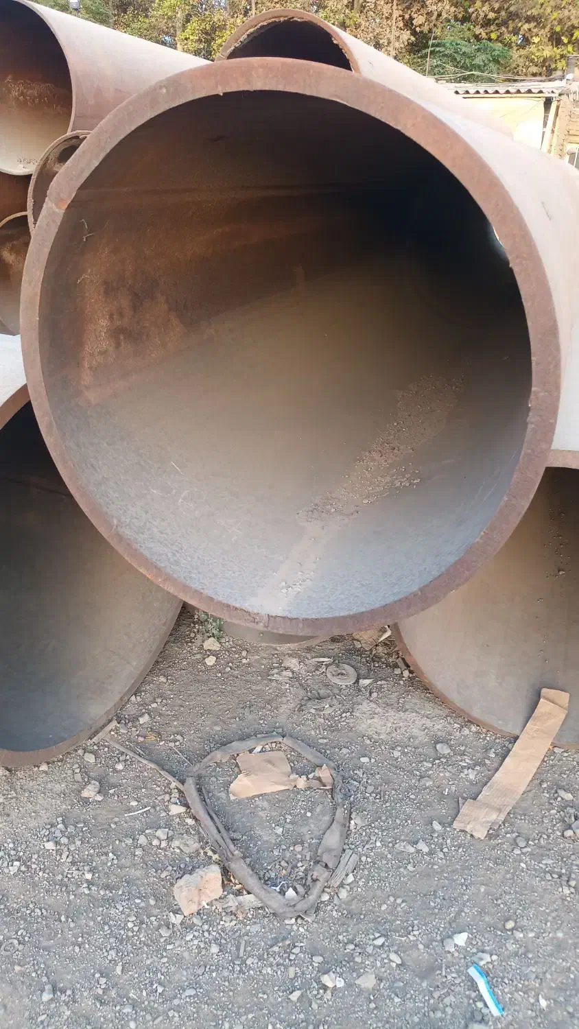 لوله های ۴ اینچ تا ۴۸ اینچ جوش مستقیم|عمده‌فروشی|احمدآبادمستوفی, |دیوار