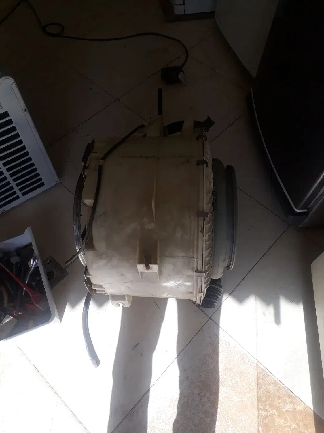 دیگ لباسشوی ابسال بلبرنگ بشرط سالم بی صدا|ماشین لباسشویی و خشککن لباس|قم, علی آباد|دیوار