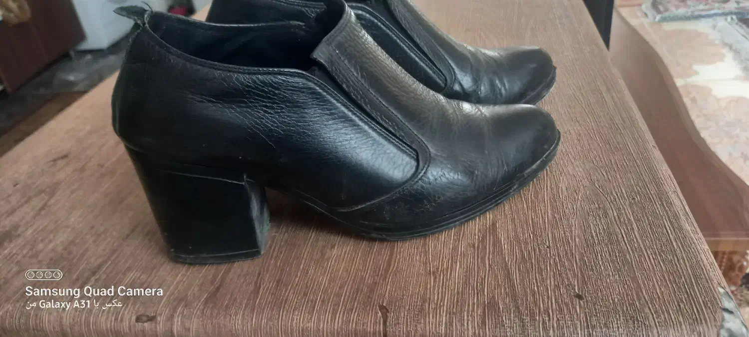 کفش چرمی سایز ۳۷/۳۸|کیف، کفش، کمربند|کرمانشاه, |دیوار