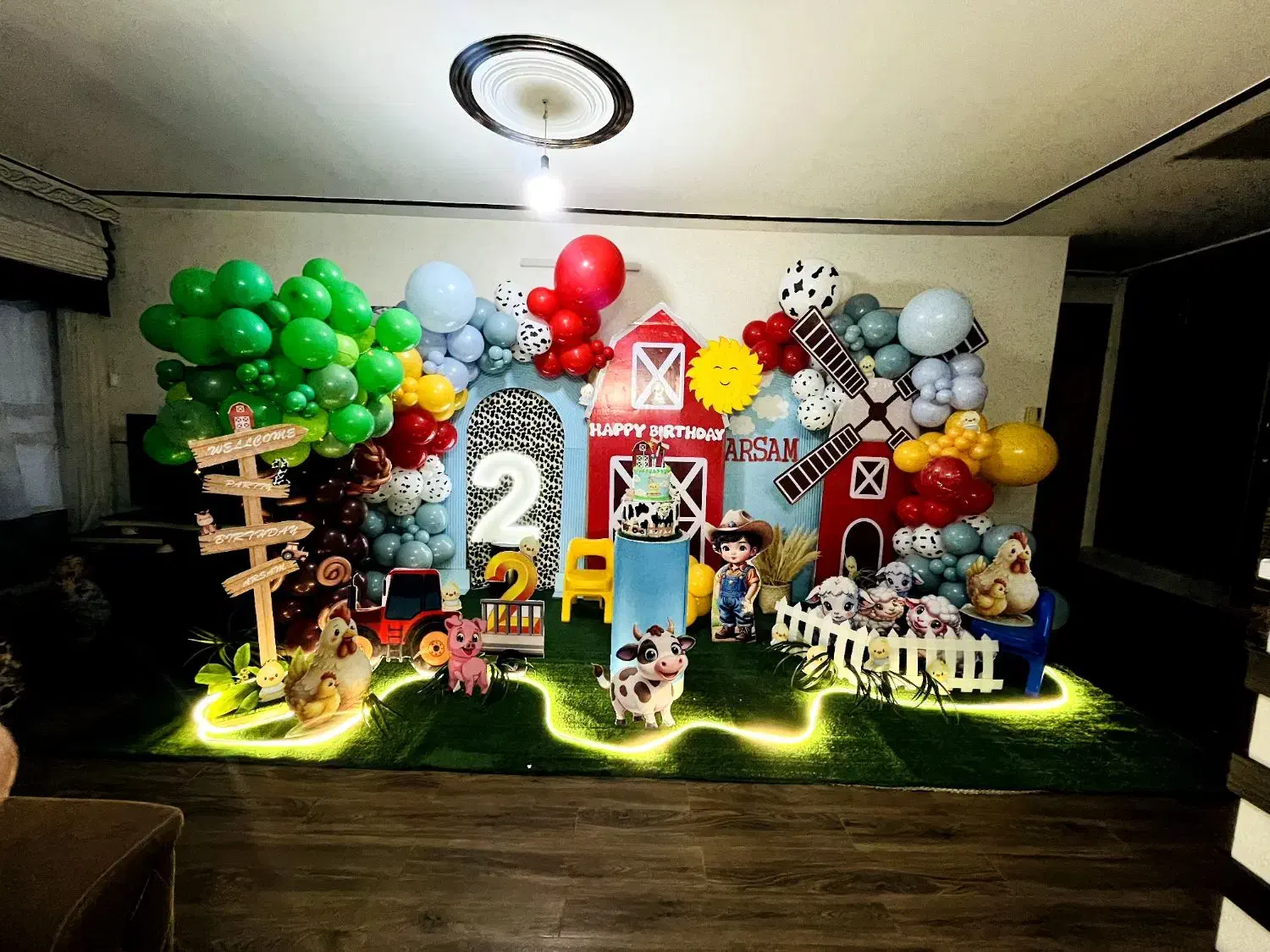 بادکنک آرایی وگل آرایی ساری لند|خدمات پذیرایی، مراسم|ساوه, |دیوار