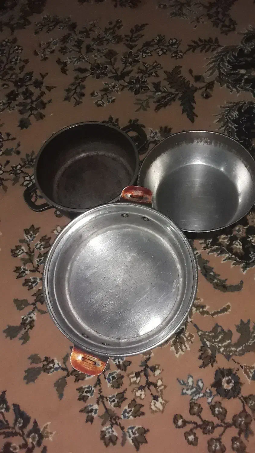 ۳ تا قابلمه فروش و معاوضه میکنم با مواد غذای|ظروف پختوپز|شهرکرد, |دیوار