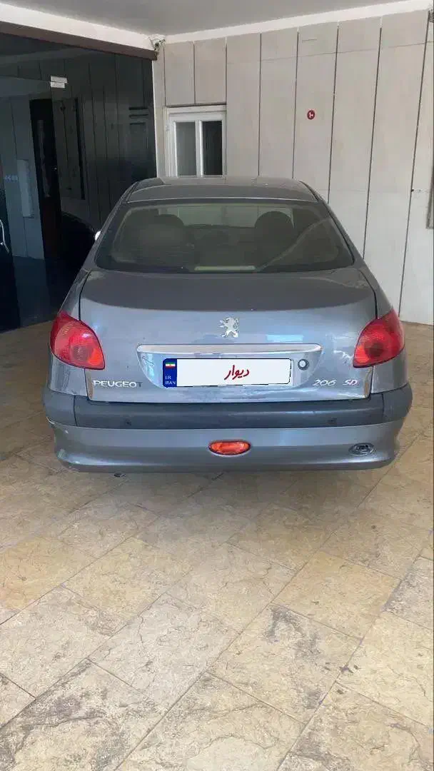 206 مدل 94 sd v8|خودرو سواری و وانت|قم, شهرک سازمان آب|دیوار