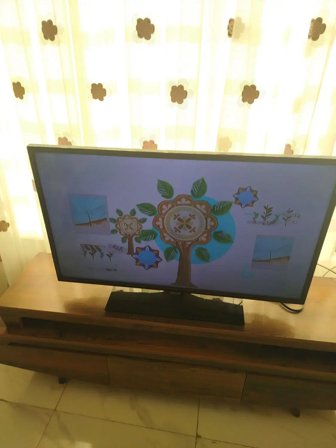 تلویزیون 40سامسونگ|تلویزیون و پروژکتور|شیراز, شریفآباد|دیوار