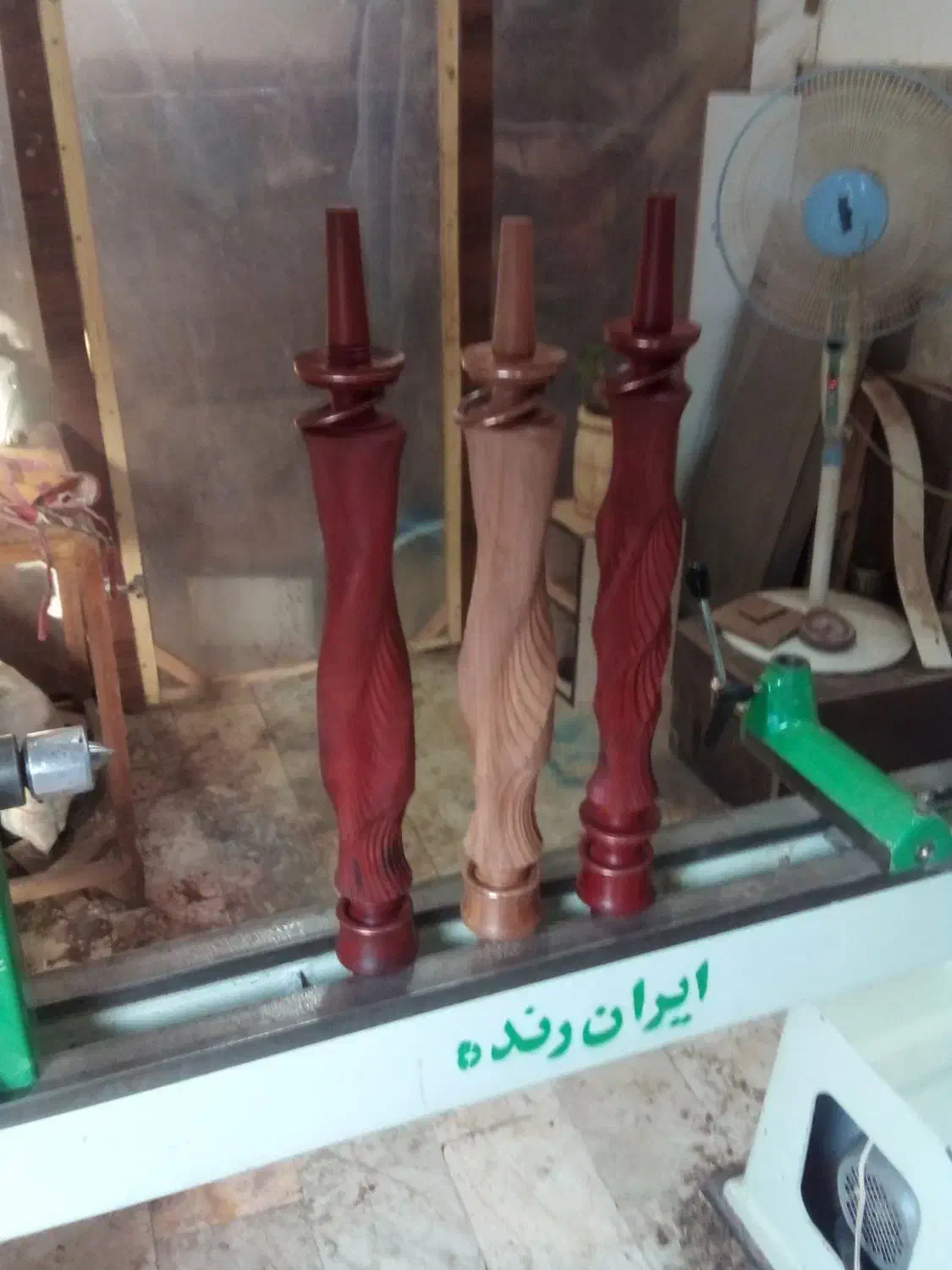 ساخت قلیان چوبی عناب و کهور|صنایع دستی و سایر لوازم تزئینی|قزوین, |دیوار