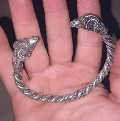 فروش دستبند نقره کله قوچ|جواهرات|دماوند, دماوند|دیوار