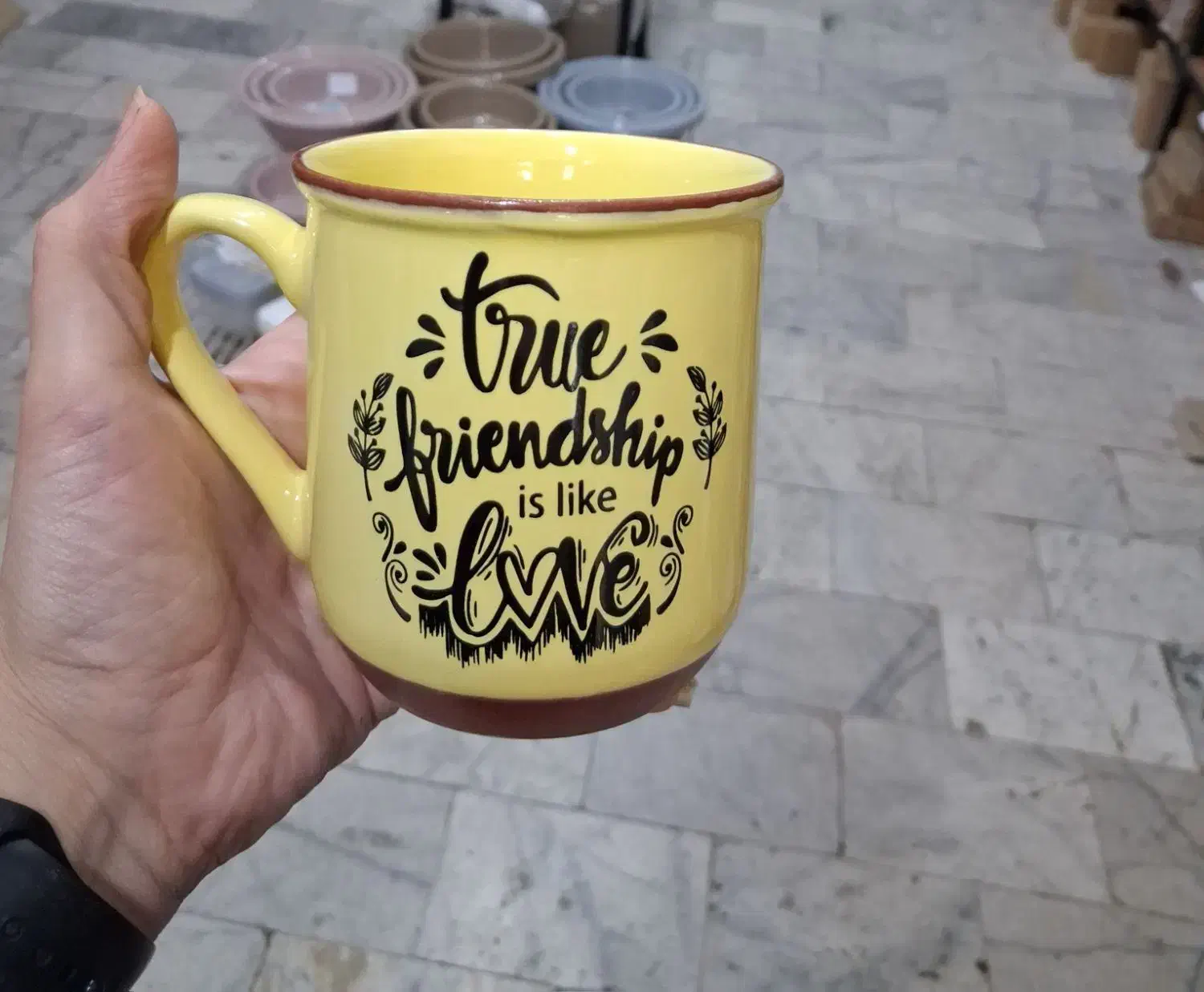 ماگ سرامیکی بزرگ|ظروف سرو و پذیرایی|تاکستان, |دیوار