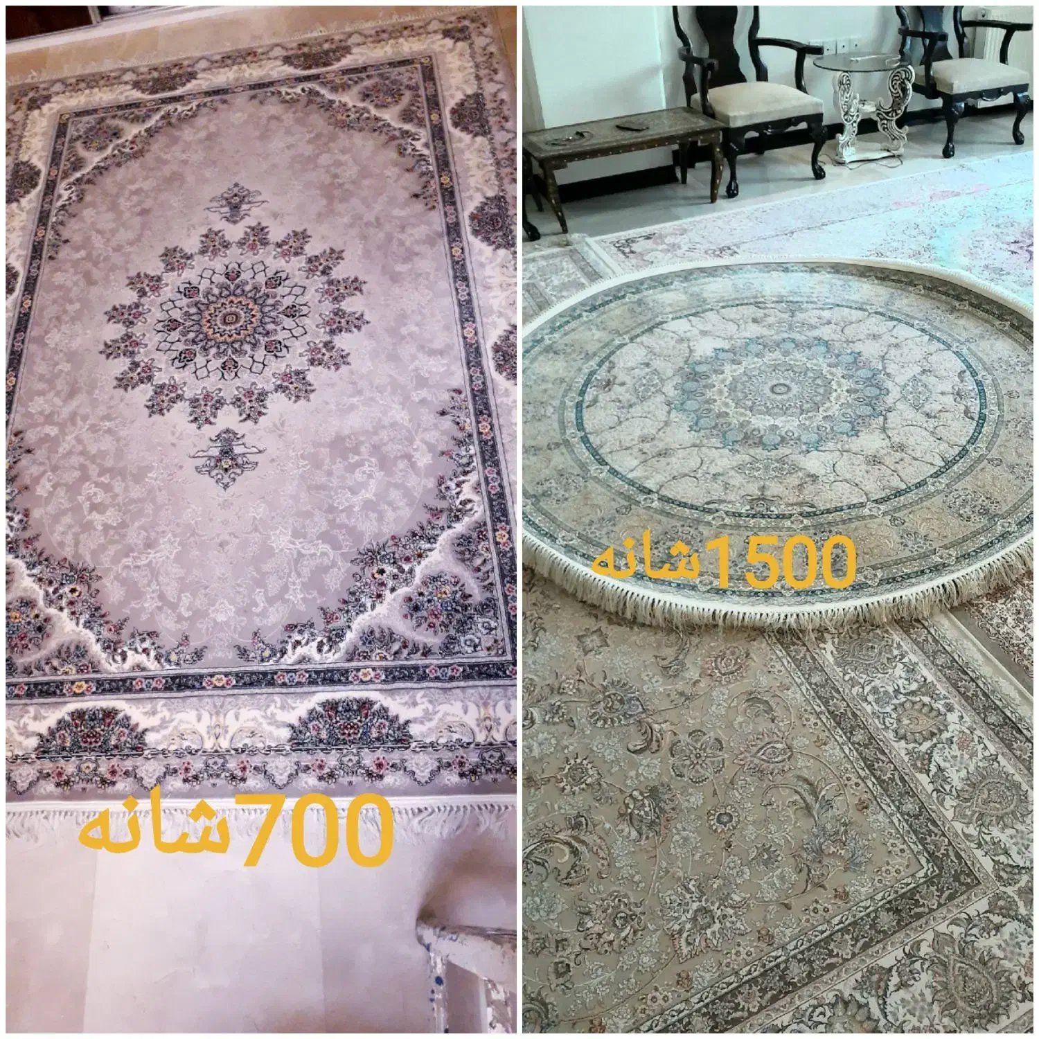 فرش ۶متری ۴متری 1500شانه دستبافت گونه اکبند|فرش|تهران, حکیمیه|دیوار