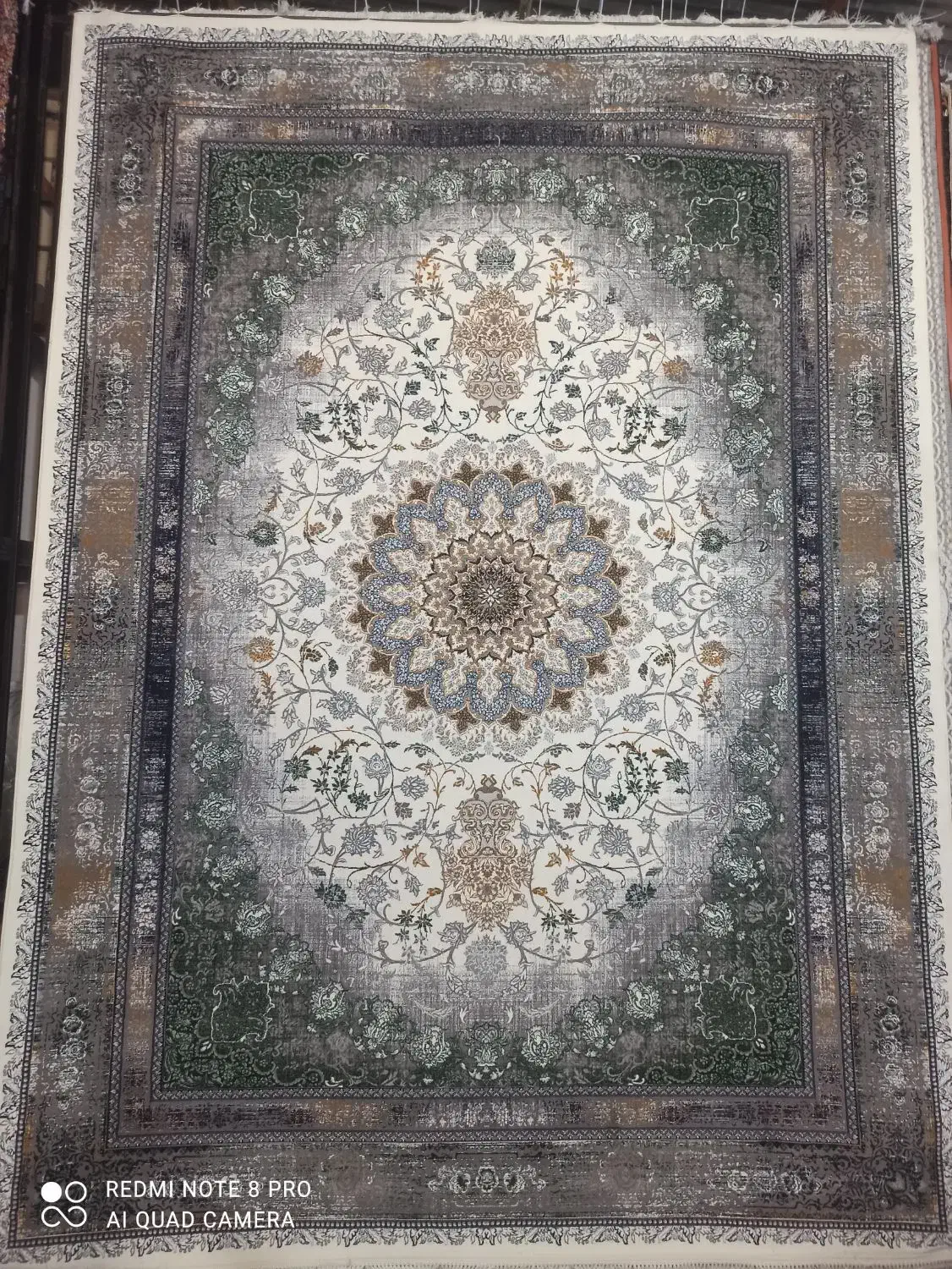 فرش ۷۰۰شانه واقعی طرح جدید نقد چکی اقسا طی|فرش|سیرجان, |دیوار