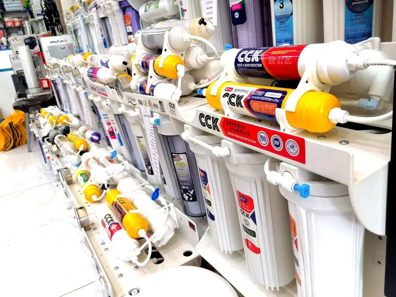 آبشیرین کن تصفیه آب شیرین ک برند USA اصلی|آبسردکن و تصفیه آب|قم, ولیعصر|دیوار