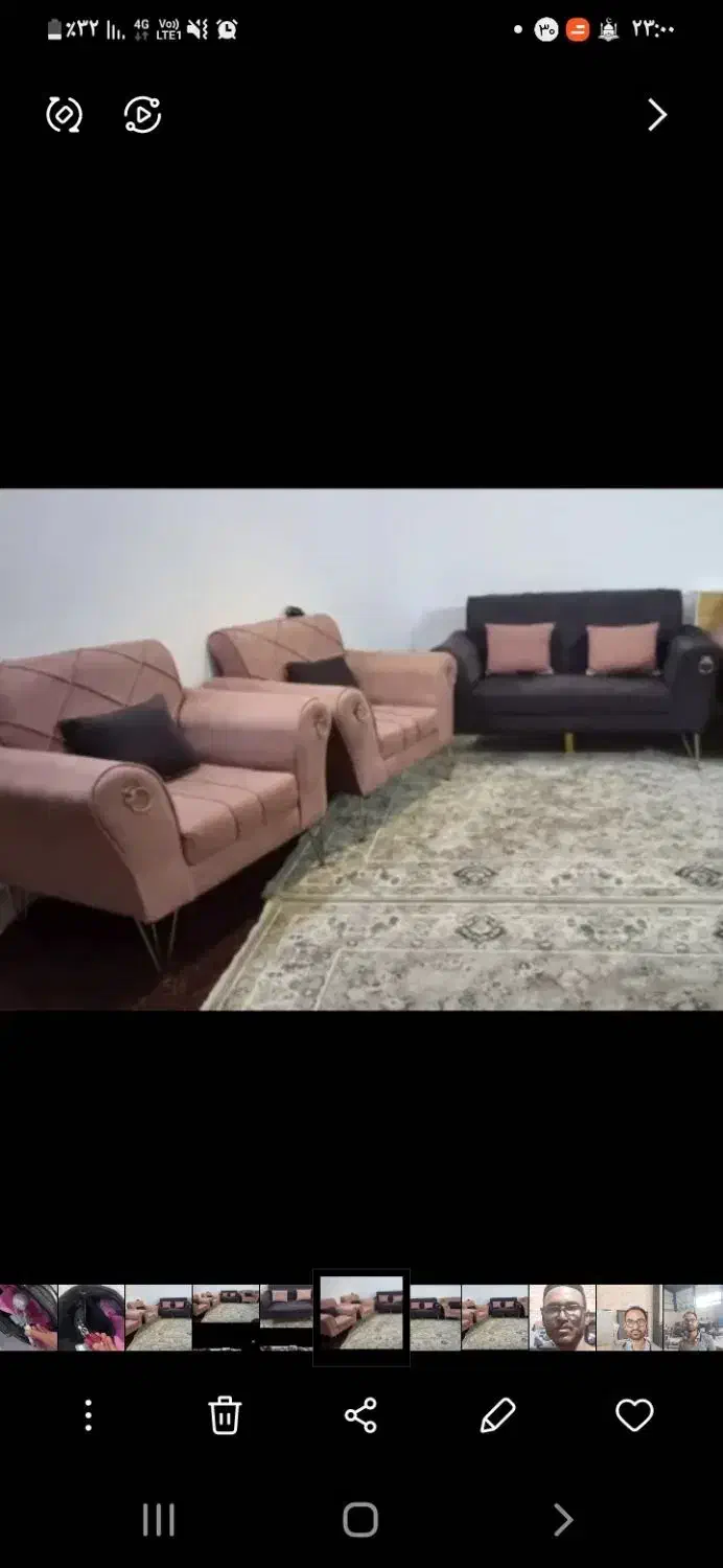 مبل راحتی|مبلمان خانگی و میز عسلی|پیشوا, |دیوار