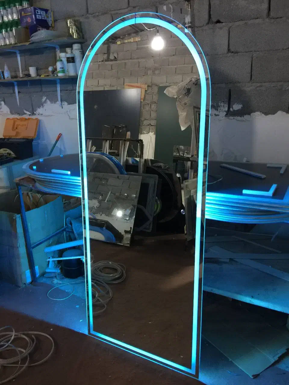 اینه قدی نوردار قدی بکلایت فروش نقد و اقساطی|آینه|مشهد, کشف|دیوار