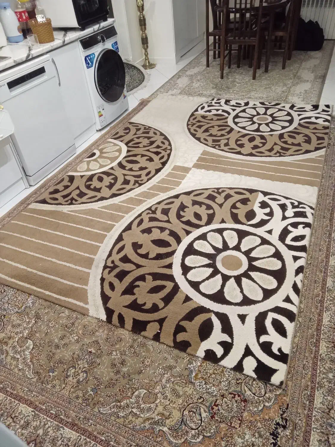 فرش ماشینی فانتزی 2 عدد|فرش|تهران, فدک|دیوار