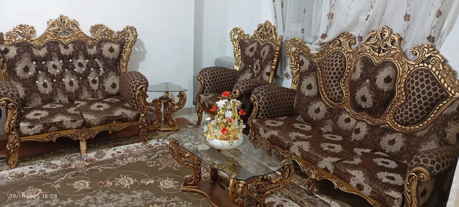 مبل سلطنتی|مبلمان خانگی و میز عسلی|مهران (ایلام), |دیوار