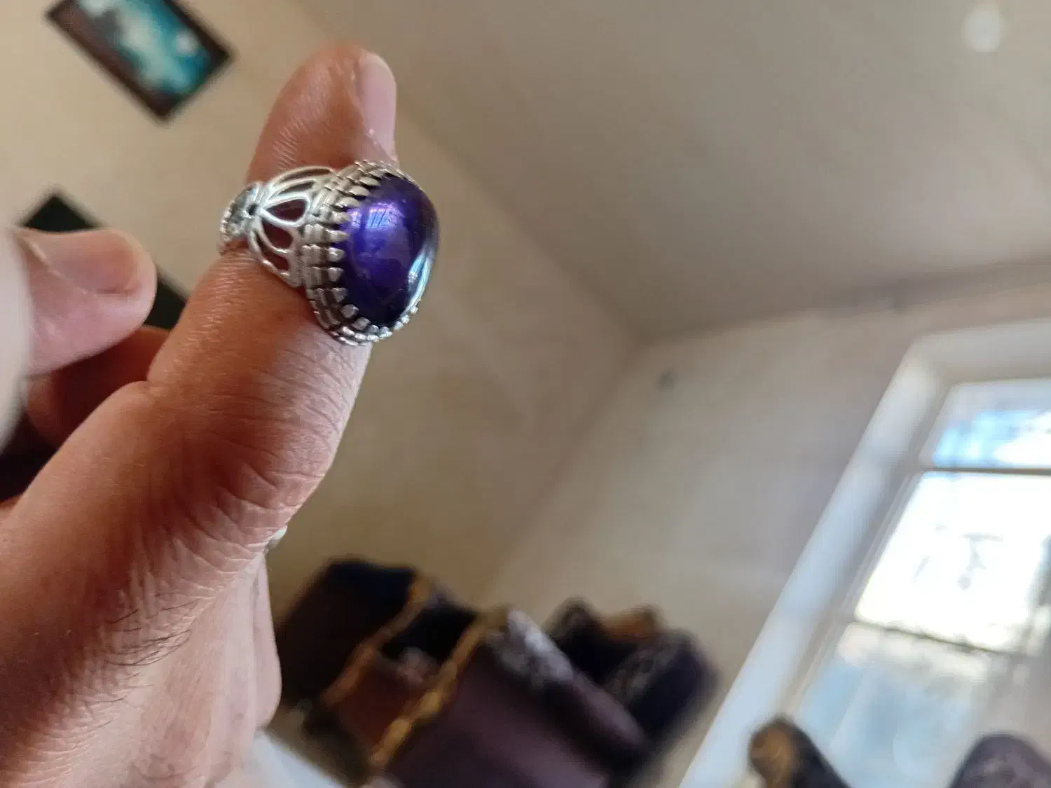 انگشتر نقره|کلکسیون اشیاء عتیقه|شاهین دژ, |دیوار