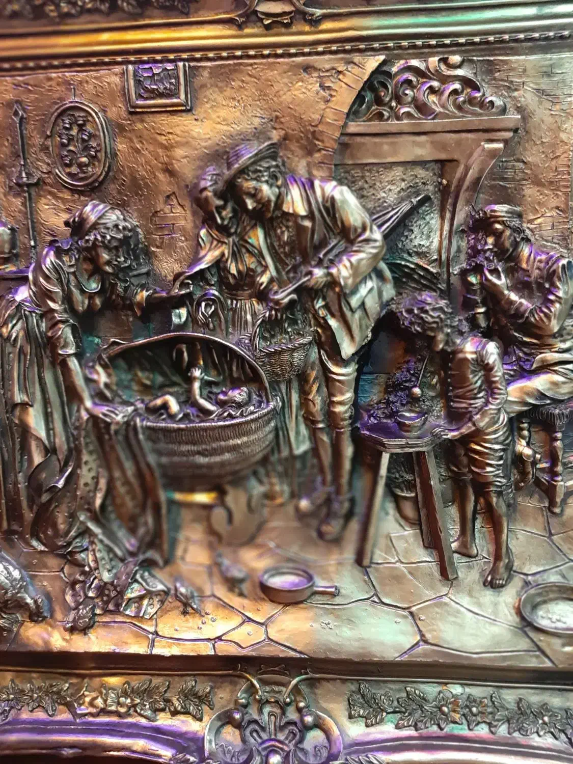 تابلو برجسته رزین|تابلو، نقاشی، عکس|تهران, خواجه نظام الملک|دیوار