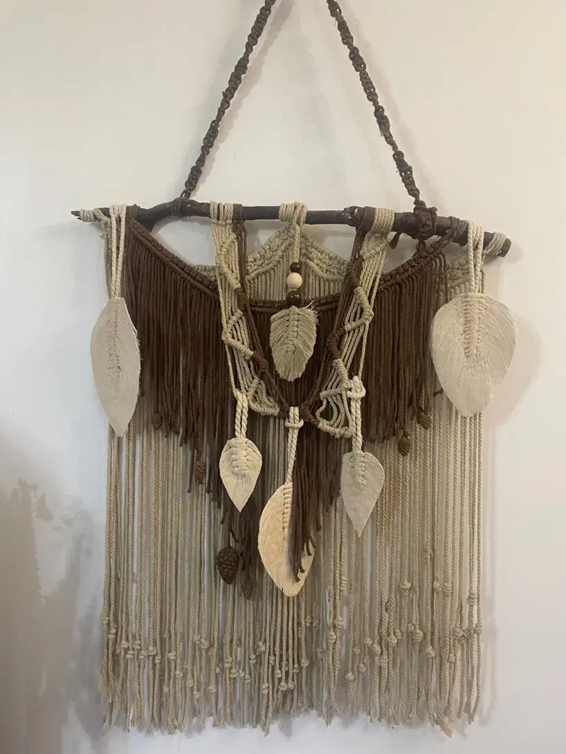 مکرومه دیوارکوب شیک ومدرن|صنایع دستی و سایر لوازم تزئینی|تهران, پونک|دیوار