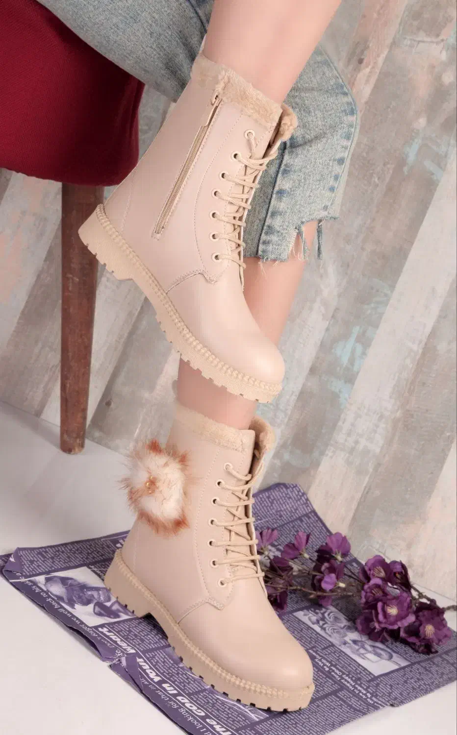 بوت زنانه 590|کیف، کفش، کمربند|کرمانشاه, |دیوار