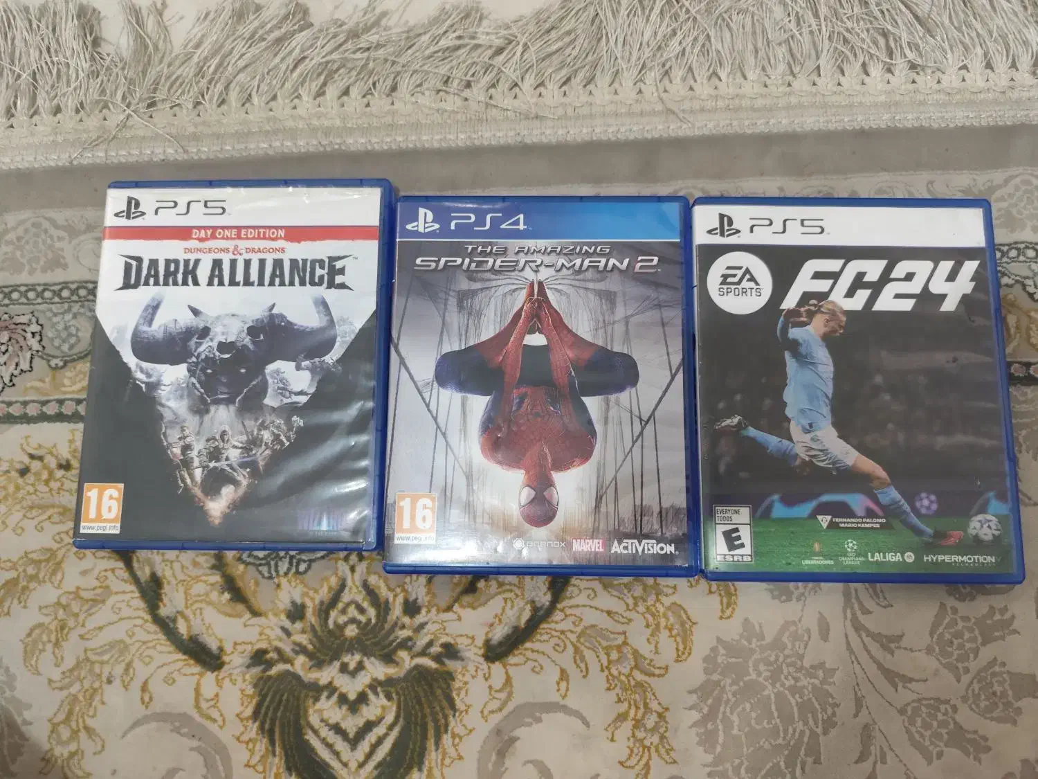 تعدادی دیسک ps4&ps5|کنسول، بازی ویدئویی و آنلاین|رشت, کوی حسینی|دیوار