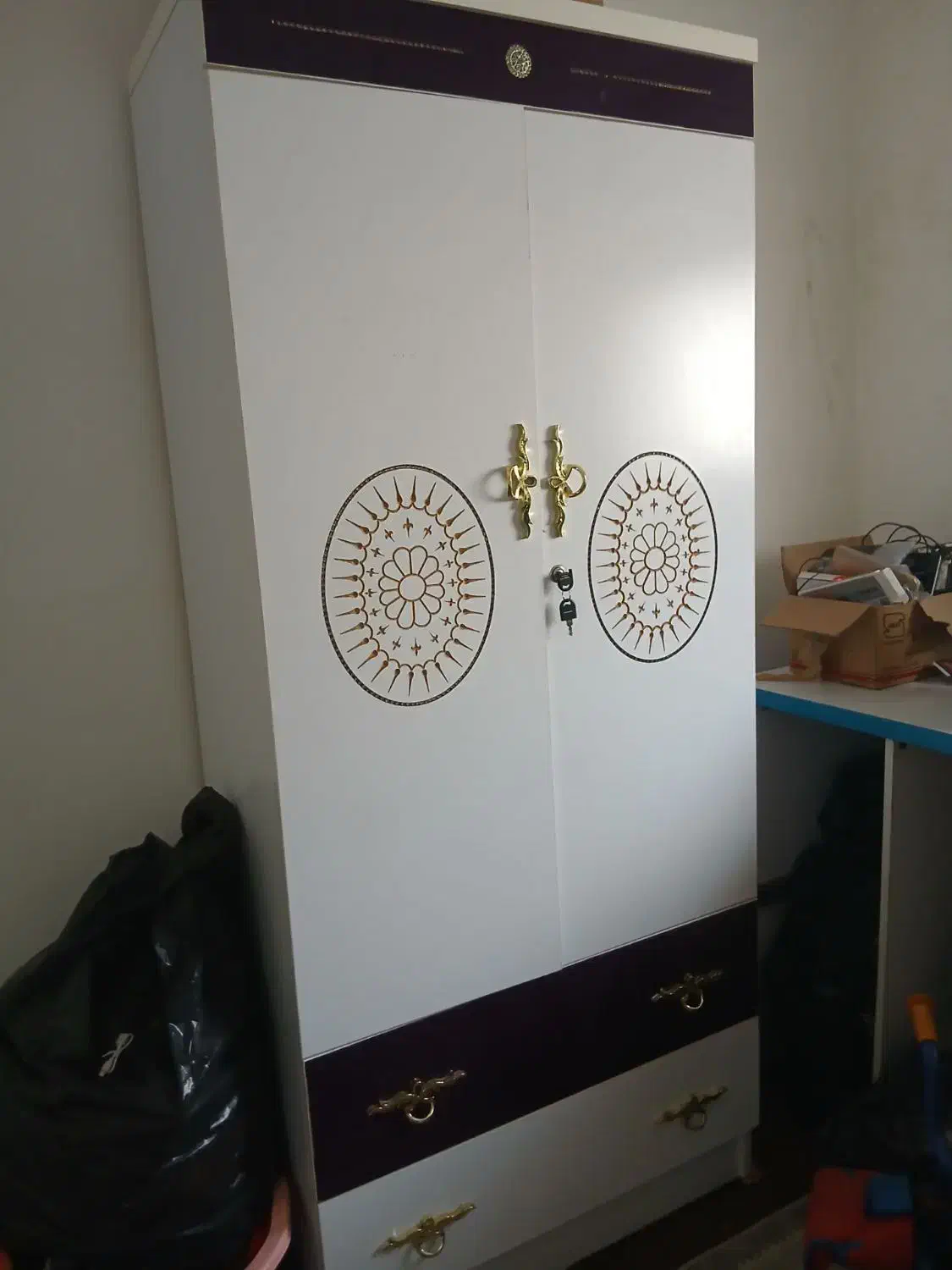 کمد نو نو|تخت و سرویس خواب|امیدیه, |دیوار