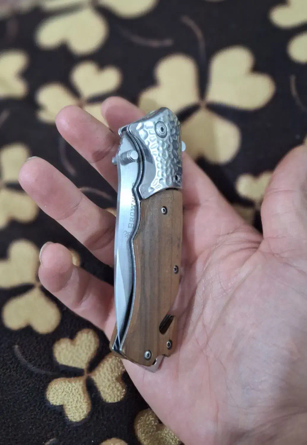 چاقو ضامن دار اصل محکم|کوهنوردی و کمپینگ|اردبیل, |دیوار