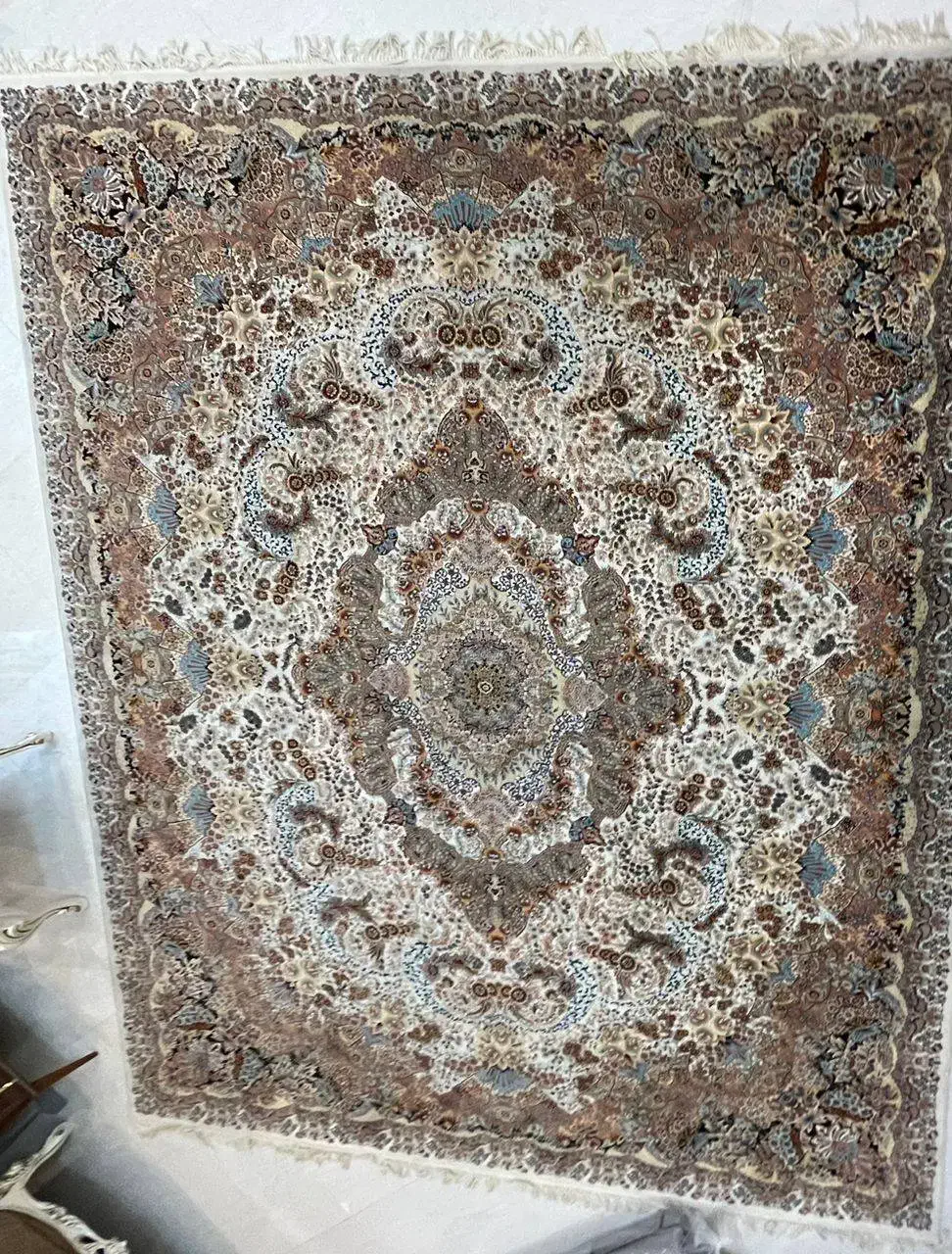 فرش ۱۲ متری  در حد نو|فرش|قم, باجک سه|دیوار