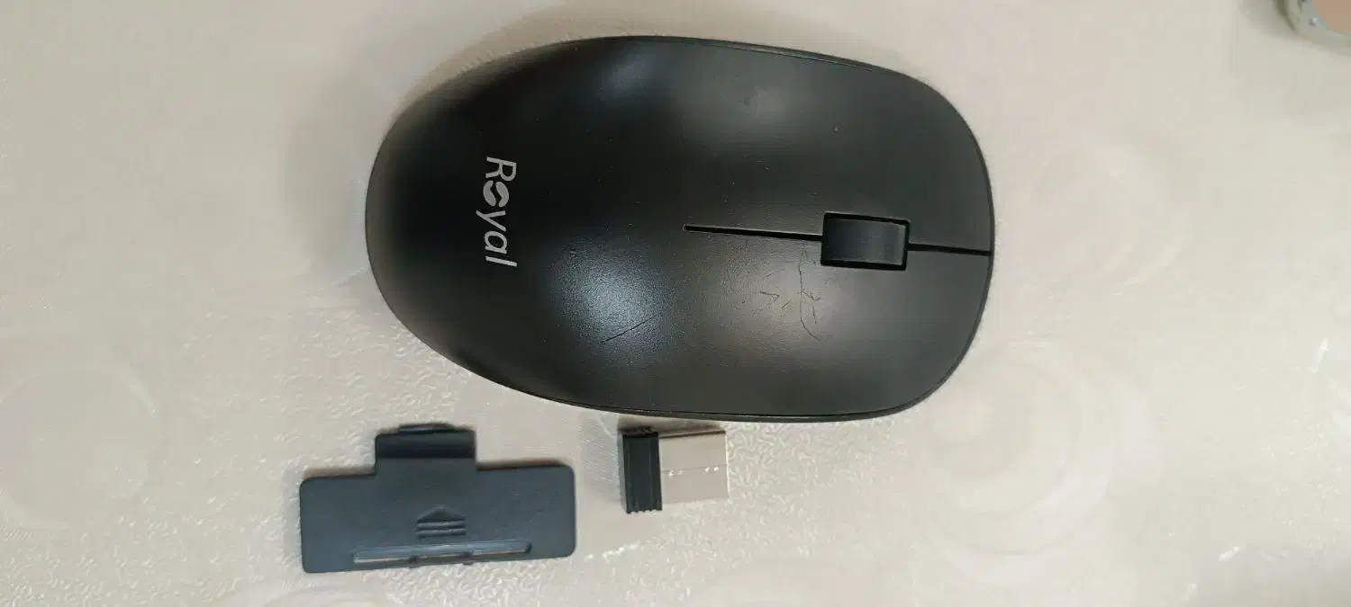 موس بیسیم رویال اصل|قطعات و لوازم جانبی رایانه|گلبهار, شهر جدید گلبهار|دیوار