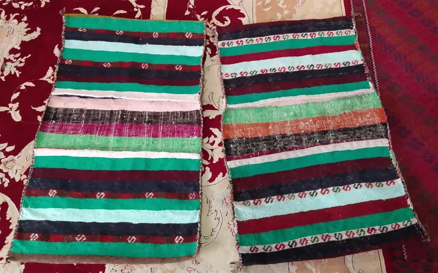 خورجین زیبا و نقش دار|صنایع دستی و سایر لوازم تزئینی|آق قلا, |دیوار