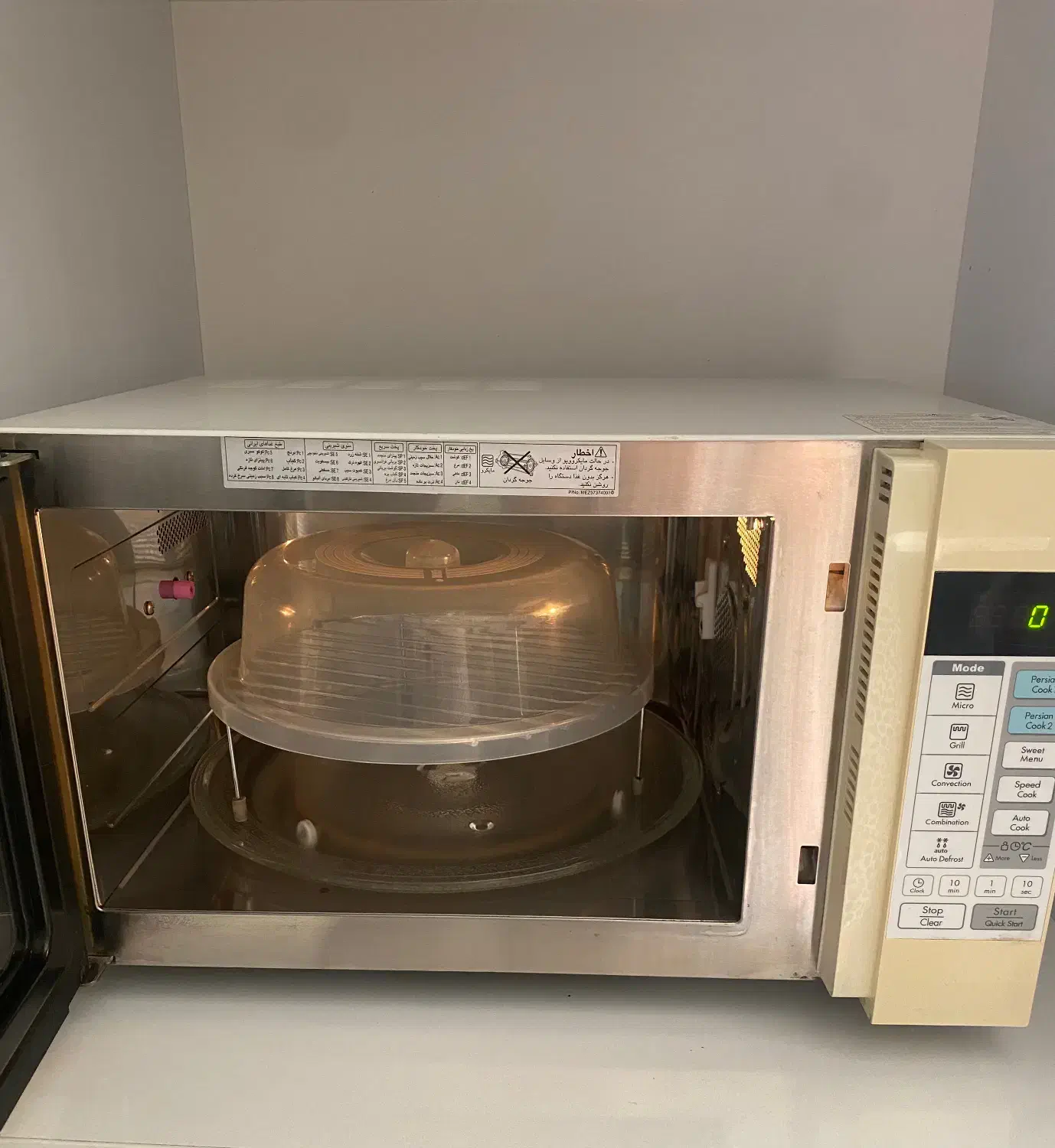 مایکروفر 30 لیتریLG|اجاق گاز و لوازم برقی پخت‌وپز|فردیس, نسترن شرقی|دیوار