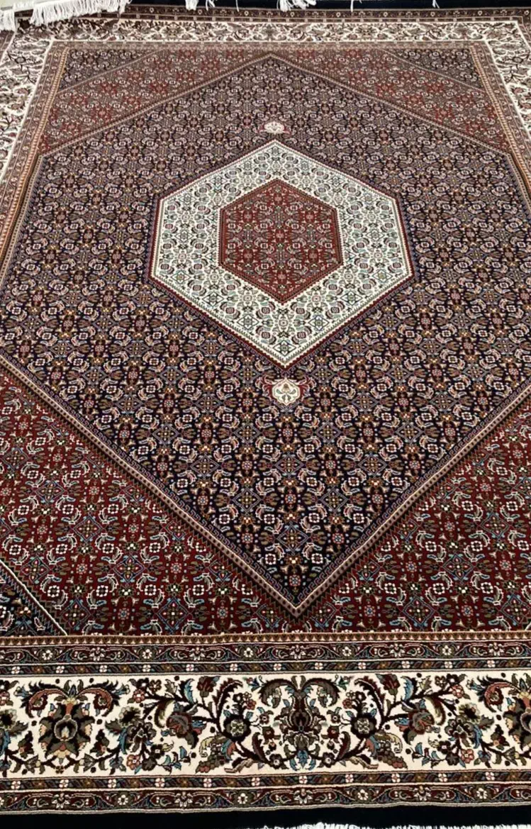 فرش ۹ متری ماشینی ریزماهی|فرش|زنجان, |دیوار