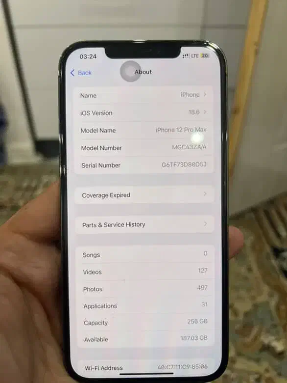 ایفون ۱۲ پرومگس|موبایل|ورامین, ورامین|دیوار
